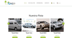 Desktop Screenshot of destinosrentacar.com